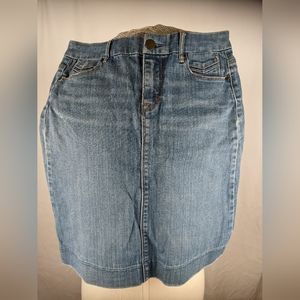 Gap Jeans, Limited edition mini jean skirt size 4